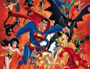 Justice League Jumping Castles