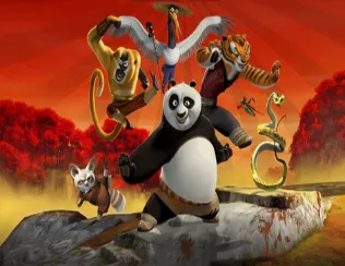 Kung Fu Panda Jumping Castle