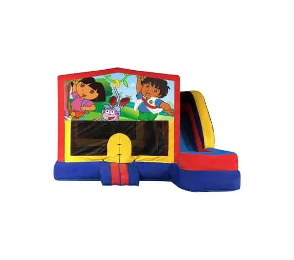 Dora Medium External Slide Jumping Castle
