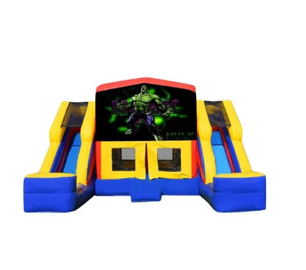 Hulk Double Mega Combo Jumping Castle