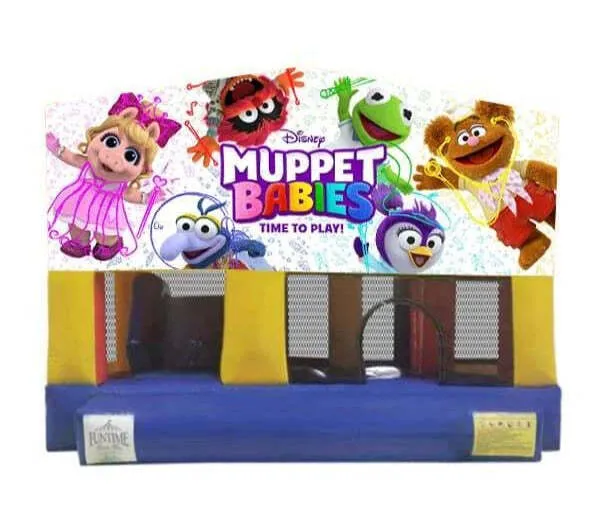 Muppet Babies Small Slide Jumping Castle