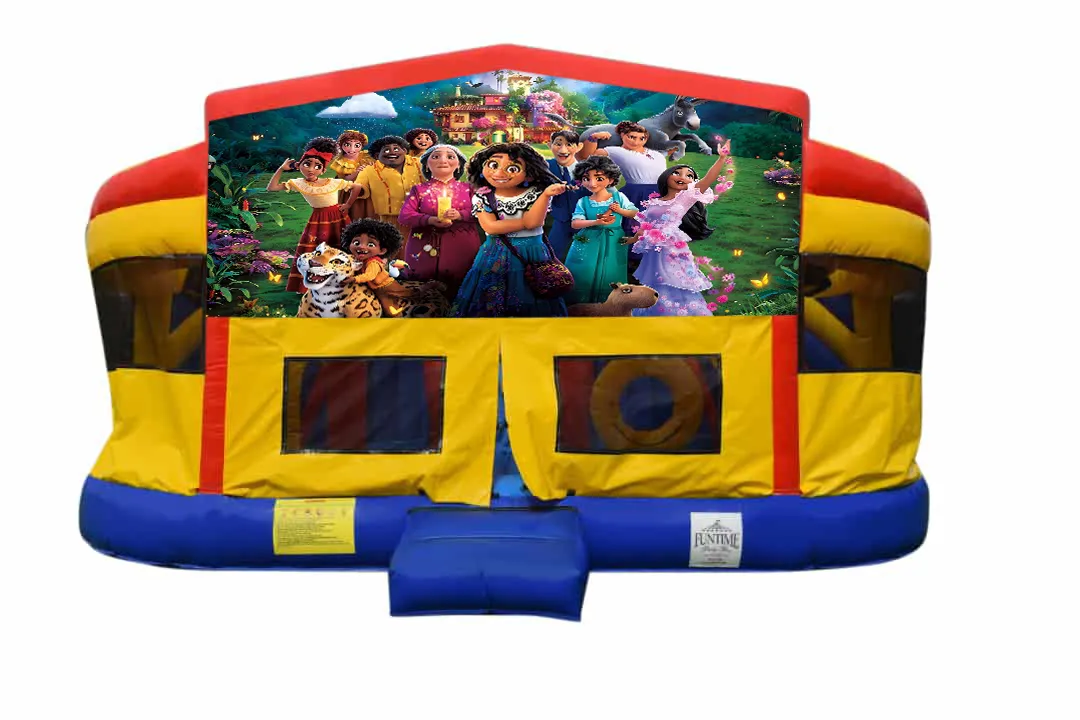 Encanto Double Super Drop Combo Jumping Castle