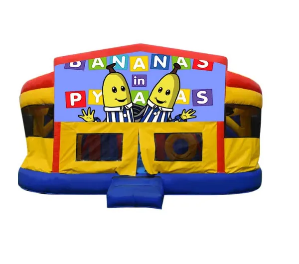 Bananas in Pyjamas Double Super Drop Combo Jumping Castle