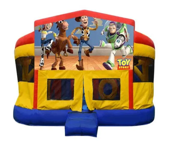 Toy Story Double Super Drop Combo Jumping Castle