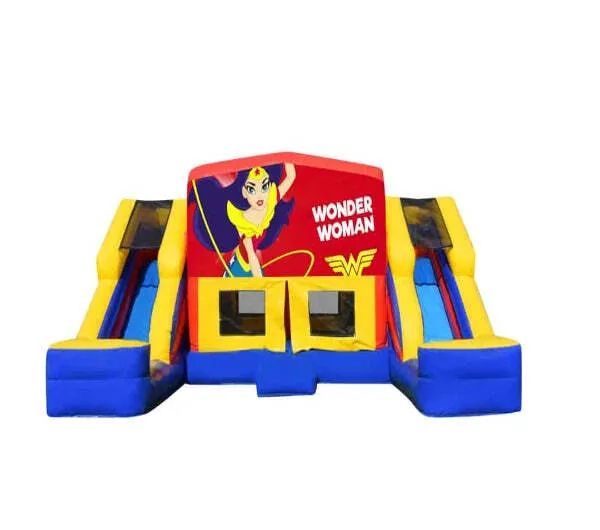 Wonder Woman Double Mega Combo Jumping Castle