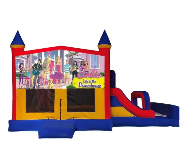 Barbie Medium Combo Jumping Castle