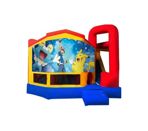 Pokemon Medium Internal Slide Jumping Castle