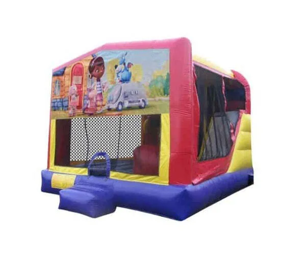 Doc Mcstuffins Extra Large Combo Jumping Castle