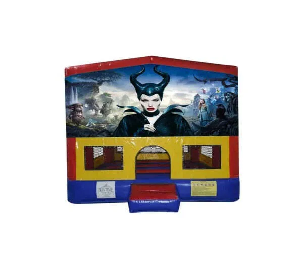 Maleficent Small Square Jumping Castle