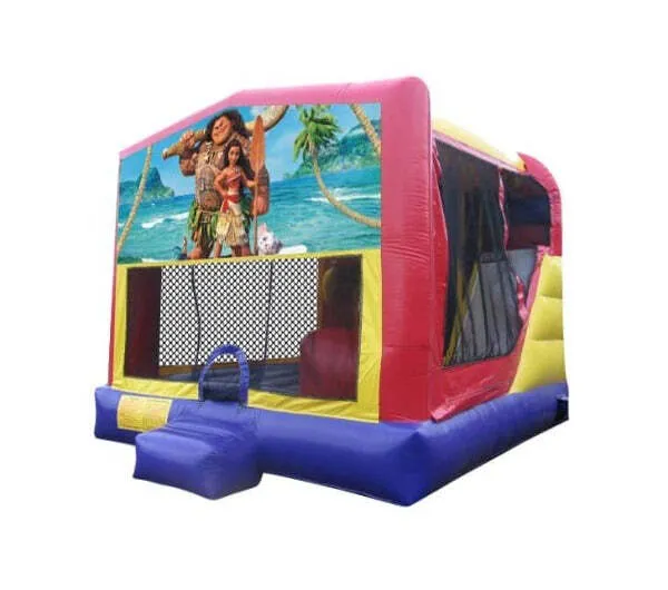Moana Extra Large Combo Jumping Castle