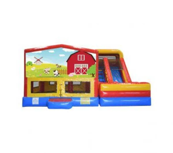 Farm Animals Ultimate Mega Combo Jumping Castle