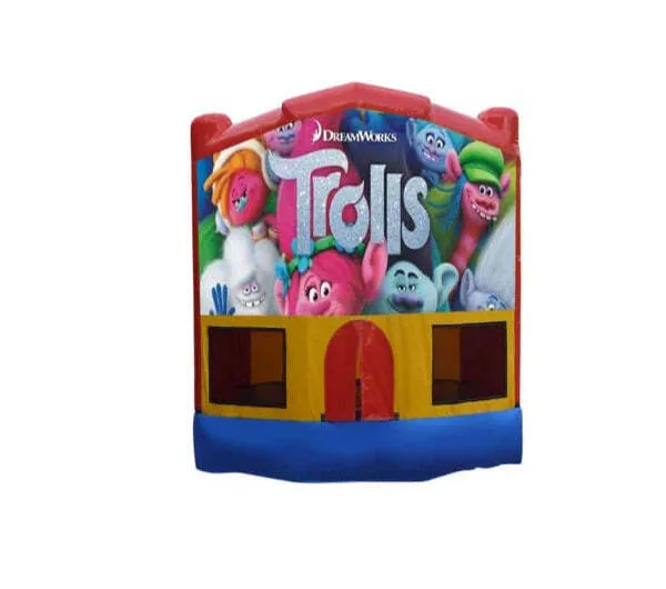 Trolls Small Combo Jumping Castle