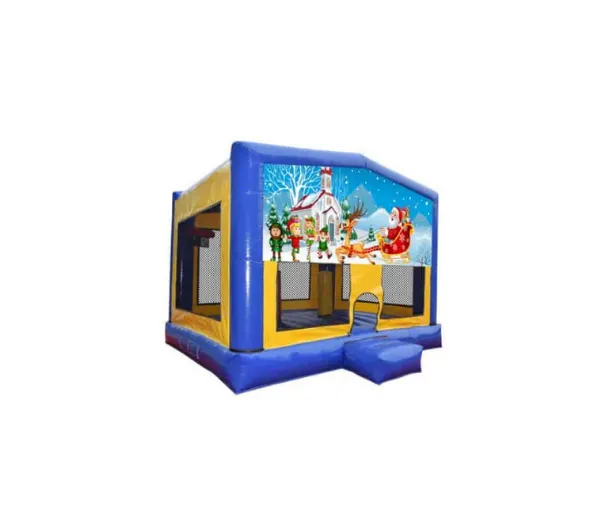 Christmas #4 Medium Combo Jumping Castle