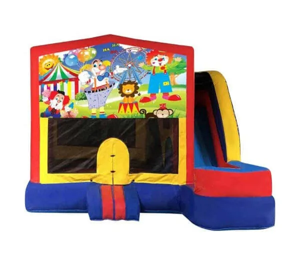 Circus Medium External Slide Combo Jumping Castle