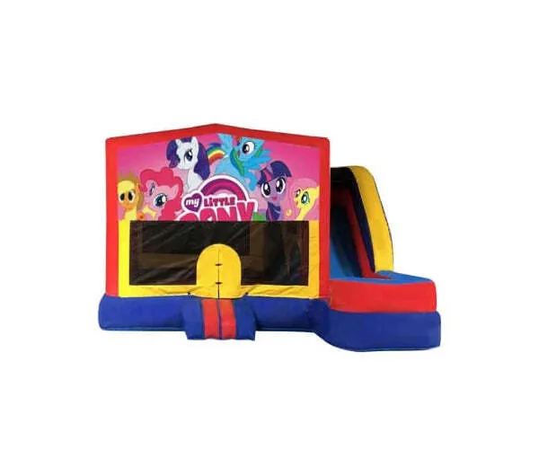 My Little Pony Medium External Slide Jumping Castle