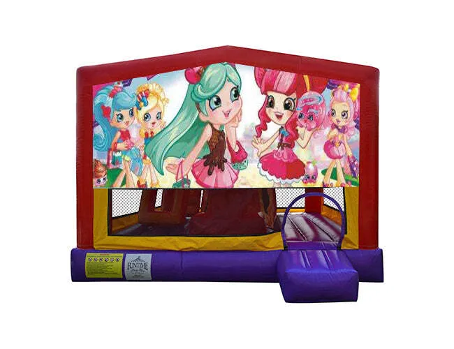 Shopkins Extra Large Obstacle Combo Jumping Castle