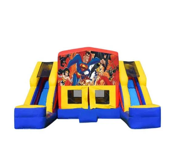 Justice League Double Mega Combo Jumping Castle