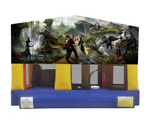 Alice in Wonderland #2 Small Slide Jumping Castle