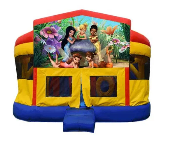 Tinker Bell Double Super Drop Combo Jumping Castle