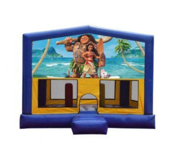 Moana Medium Combo Jumping Castle