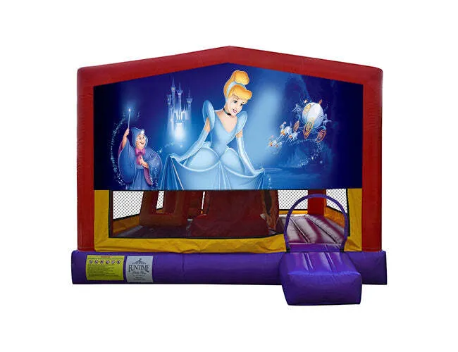 Cinderella Extra Large Obstacle Combo Jumping Castle
