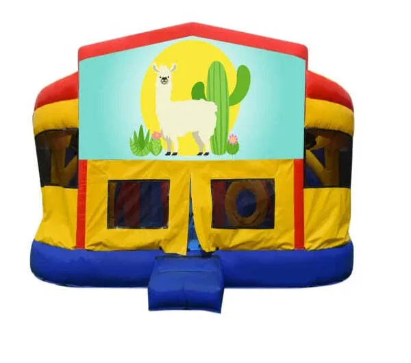 Llamas Super Drop Combo Jumping Castle