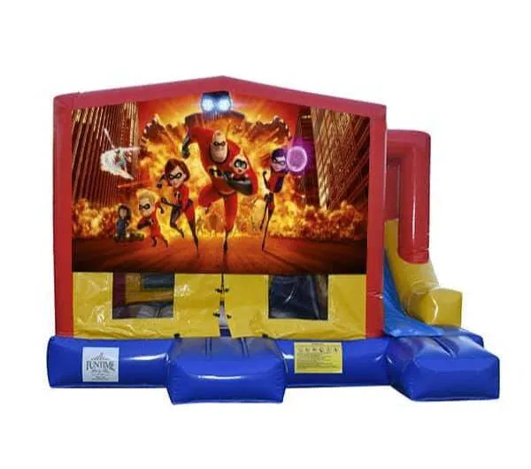 Incredibles Small External Slide Jumping Castle