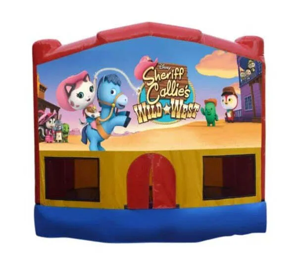 Sheriff Callies Small Combo Jumping Castle