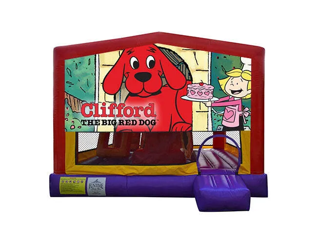 Clifford the Red Dog Extra Large Obstacle Combo Jumping Castle