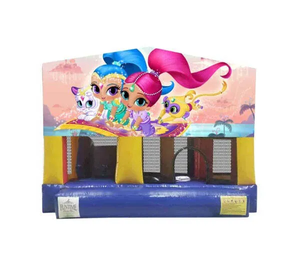 Shimmer and Shine Small Slide Jumping Castle