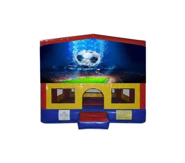 Soccer Small Square Jumping Castle