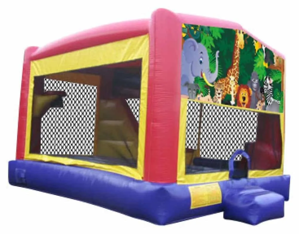 Jungle Extra Large Combo Jumping Castle