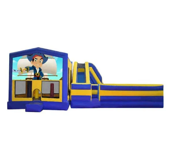 Jake and the Neverland Pirates Obstacle Mega Combo Jumping Castle