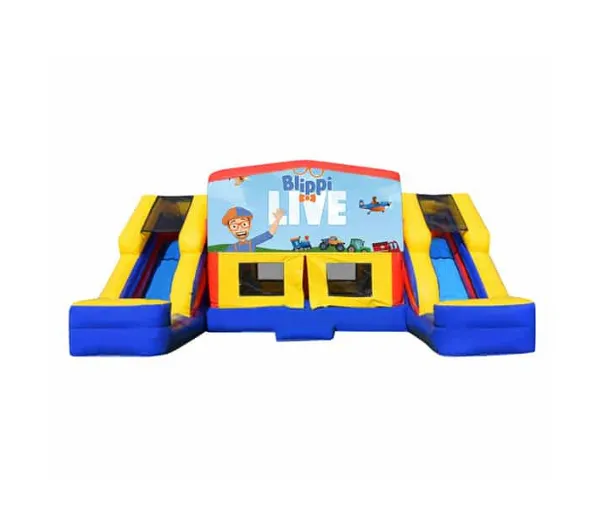 Blippi Double Mega Combo Jumping Castle