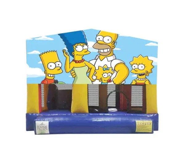 The Simpsons Small Slide Jumping Castle