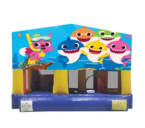 Baby Shark Small Slide Jumping Castle