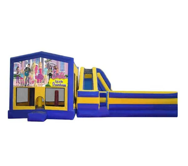 Barbie Obstacle Mega Combo Jumping Castle