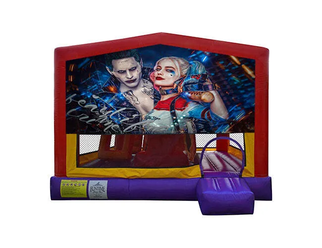 Harley Quinn Extra Large Obstacle Combo Jumping Castle