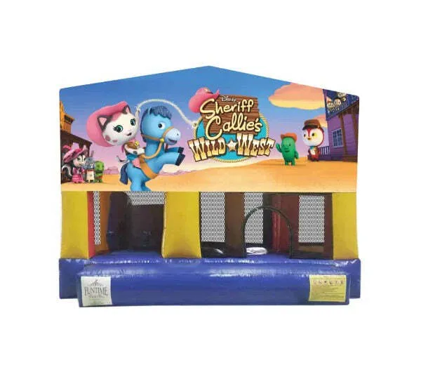 Sheriff Callies Small Slide Jumping Castle