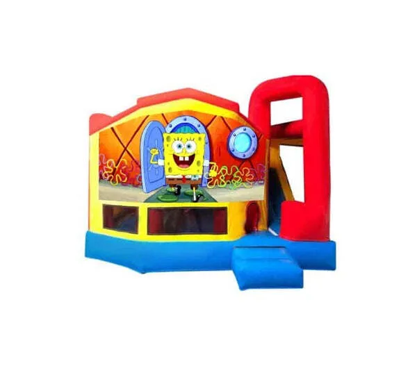 Spongebob Medium Internal Slide Jumping Castle