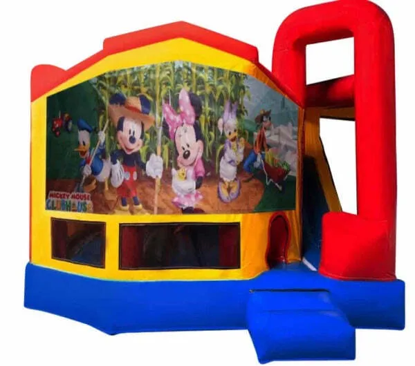 Mickey Mouse Clubhouse Medium Internal Slide Jumping Castle