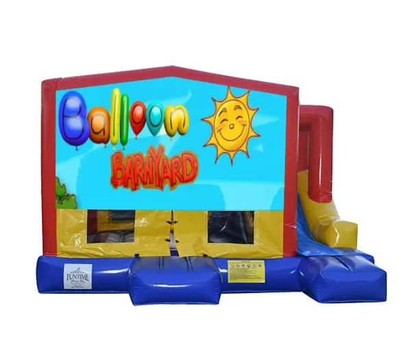 Balloon Barnyard Small External Slide Jumping Castle