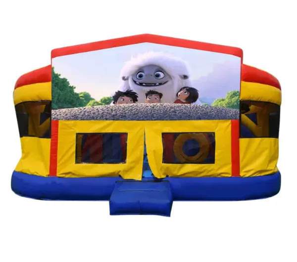 Abominable Double Super Drop Jumping Castle