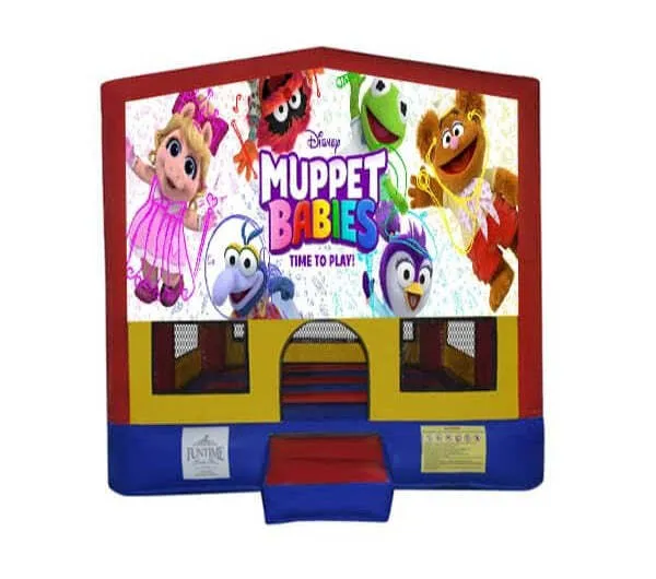 Muppet Babies Small Square Jumping Castle