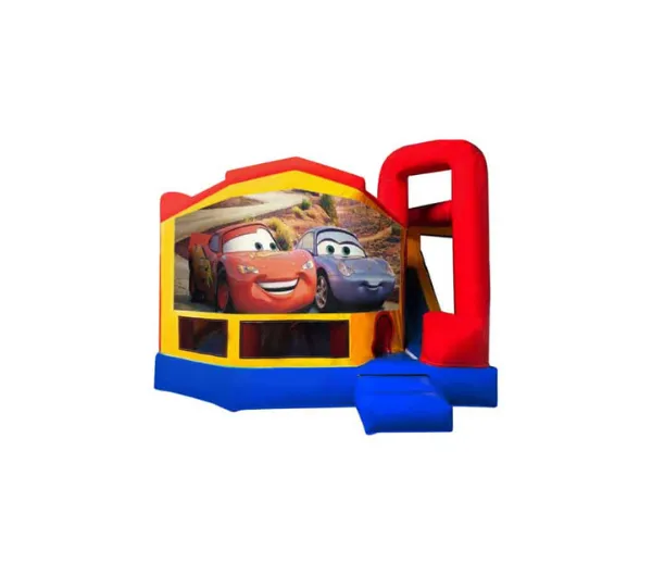 Cars Medium Internal Slide Jumping Castle