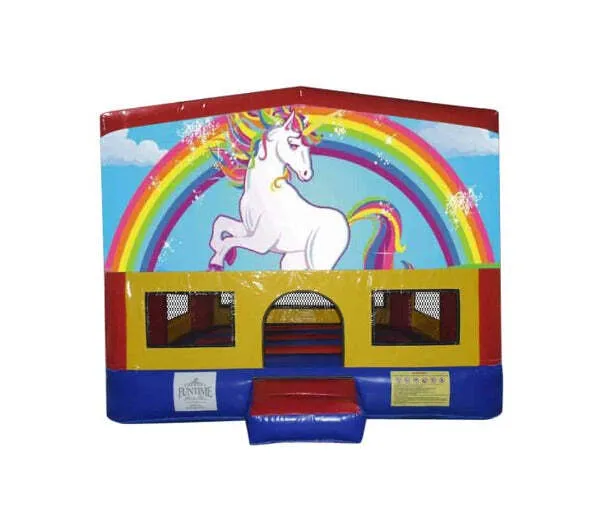 Unicorn Small Square Jumping Castle