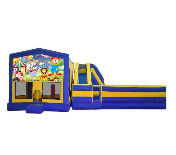 Circus Obstacle Mega Combo Jumping Castle