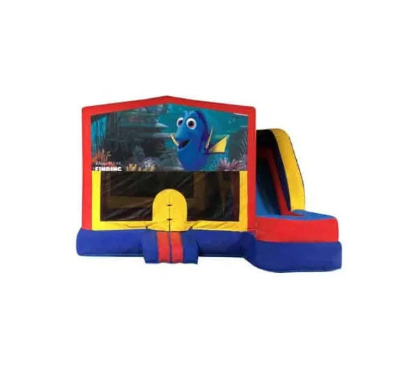 Finding Dory Medium External Slide Jumping Castle