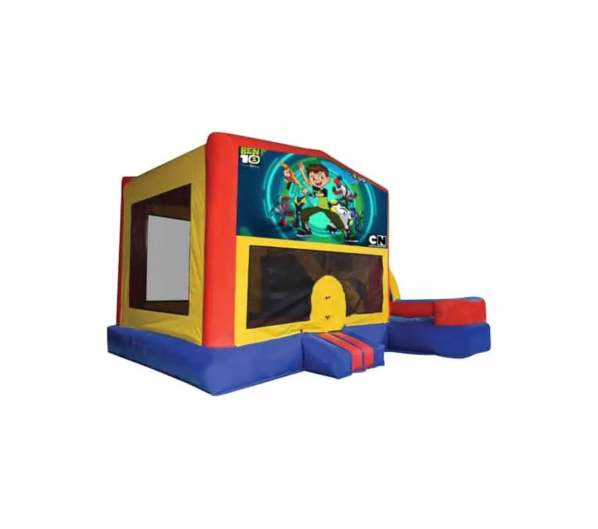 Ben10 Medium External Slide Jumping Castle