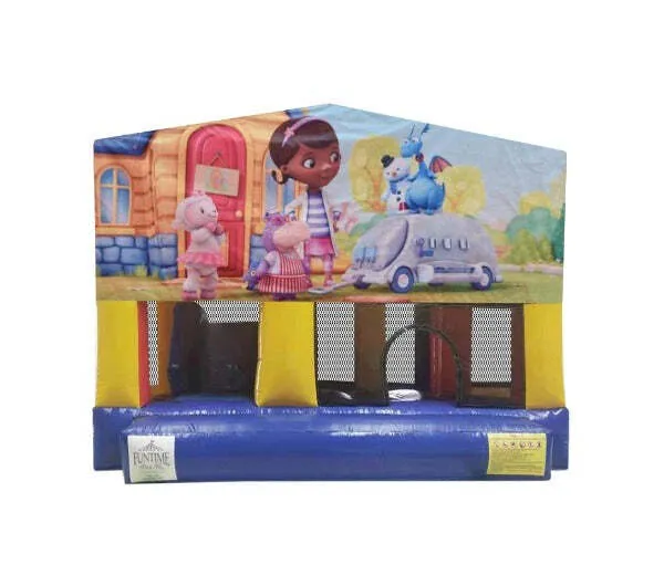 Doc McStuffins Small Slide Jumping Castle